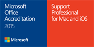 Microsoft Office for Mac and iOS Accredited Support Professional 2015